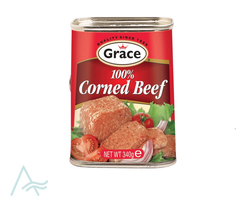 GRACE CORNED BEEF 340G